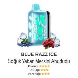 VOZOL 40000-BLUE RAZZ İCE